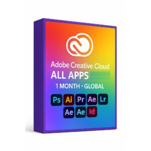 Adobe Creative Cloud All Apps 2024 – 1 Lună – GLOBAL Key